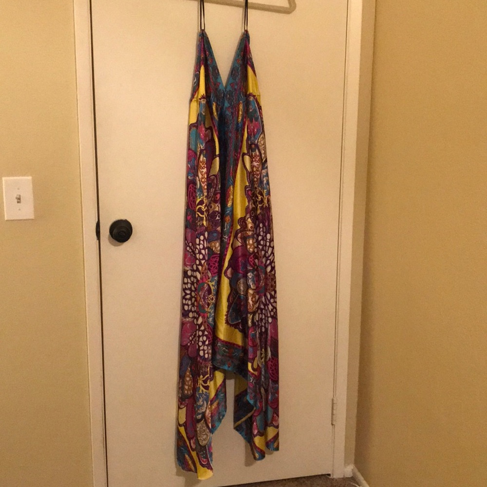 Halter handkerchief dress